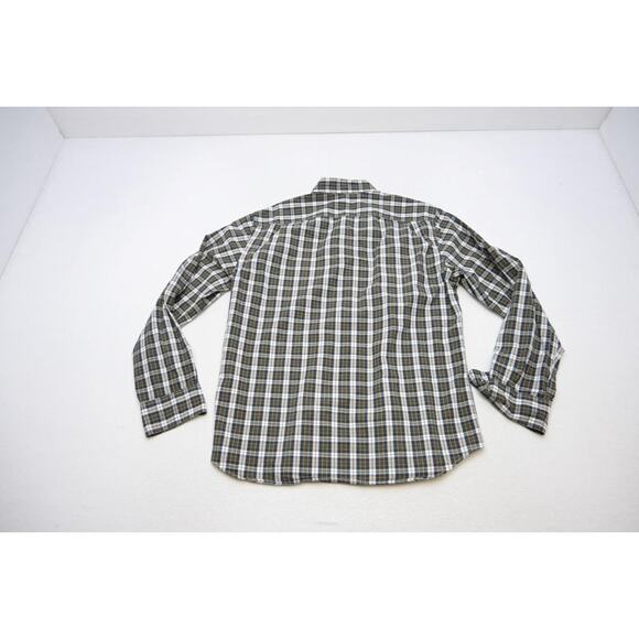 J Crew Mercantile Flex Slim Fit Dress Shirt Plaid Button Up Mens Size Large - Picture 7 of 7